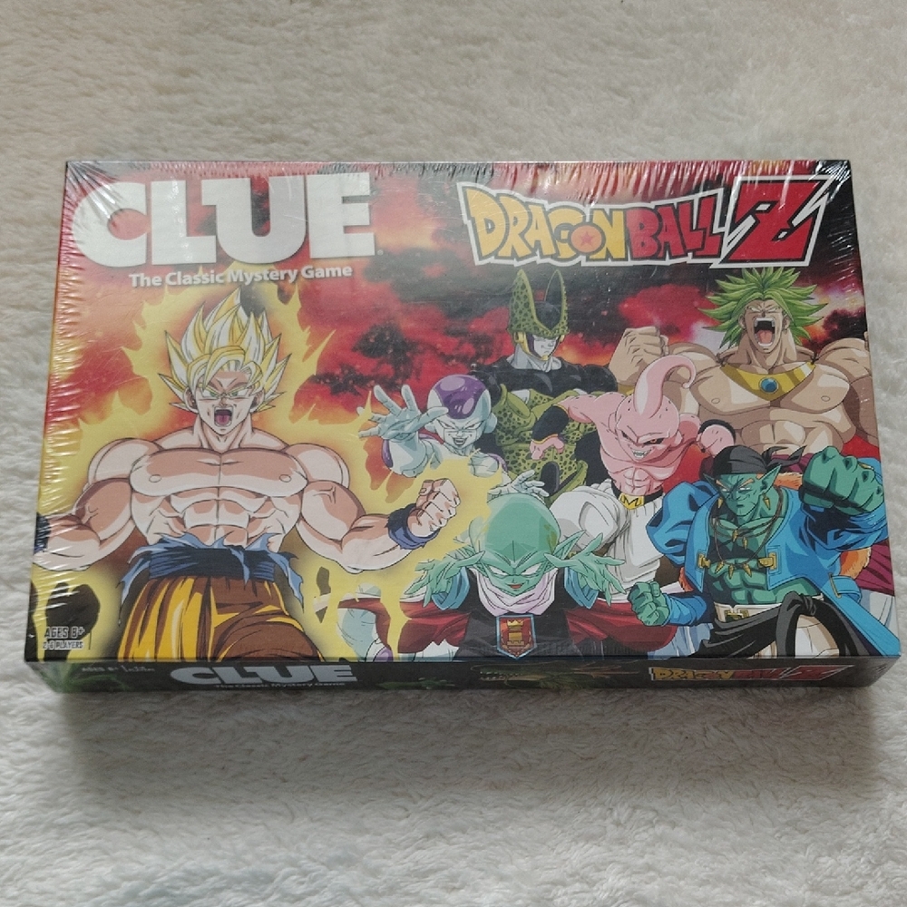 Dragon Ball Z Clue Board Game
